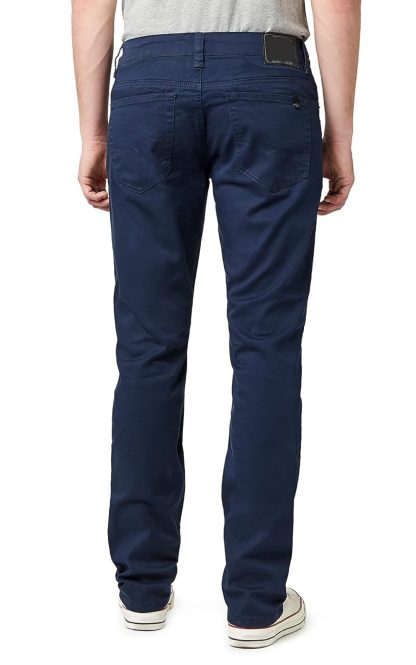 Men's dark blue casual pants - Image 2