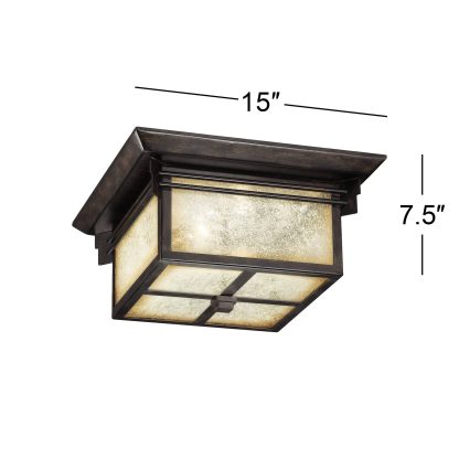 Retro rural ceiling lamp - Image 4