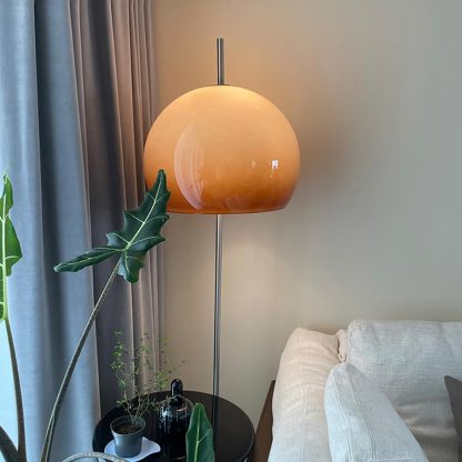 Spherical glass floor lamp - Image 6