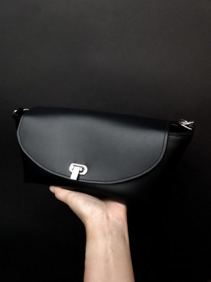 Simple leather tote bag - Image 3