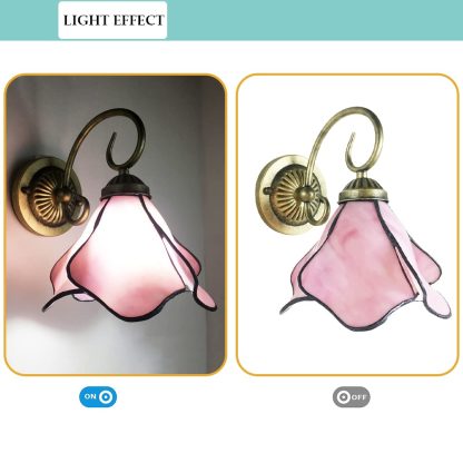 Vintage Tiffany Wall Light - Image 3