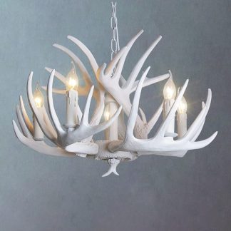 Antler chandelier