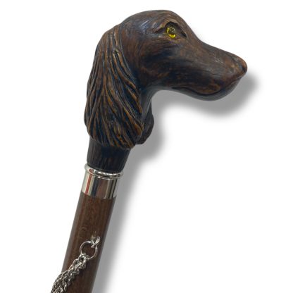 Retro Animal Handle Plaid Long Handle Umbrella - Image 10