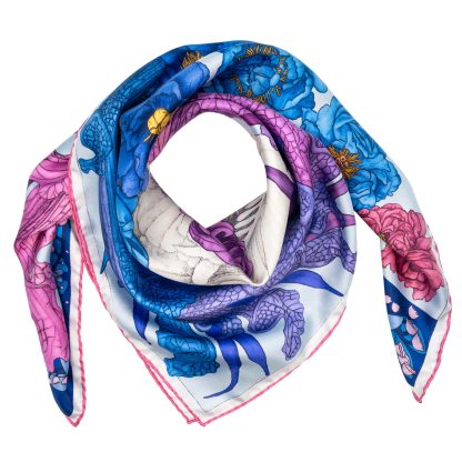 Art print silk scarf - Image 5