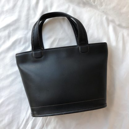 Classic all-match black bucket bag - Image 4
