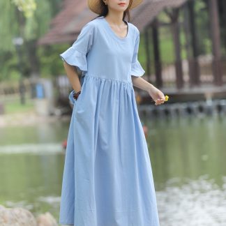 Light blue dress