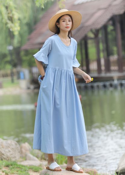 Light blue dress
