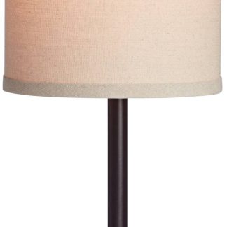 Simple fabric table lamp
