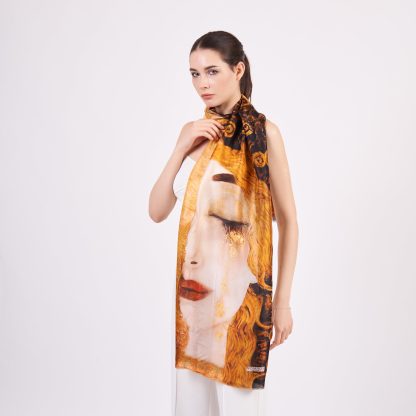Art print silk scarf - Image 6