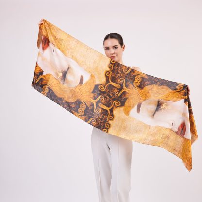 Art print silk scarf - Image 2