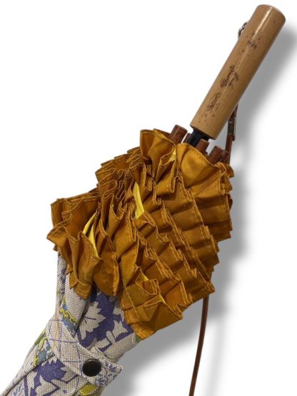 Retro floral tassel long handle umbrella - Image 5