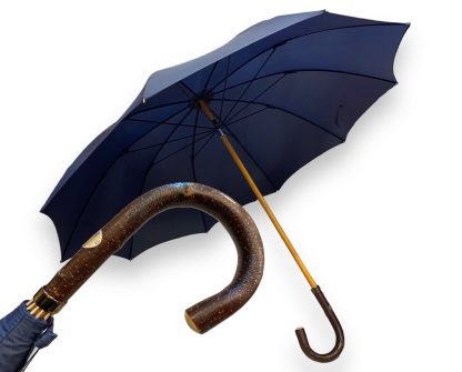 Vintage solid wood curved handle long handle umbrella - Image 5