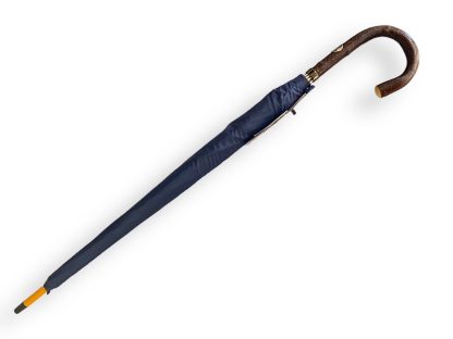 Vintage solid wood curved handle long handle umbrella - Image 2