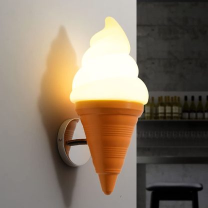 Ice cream wall lamp