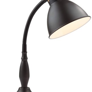 Retro style metal long arm table lamp