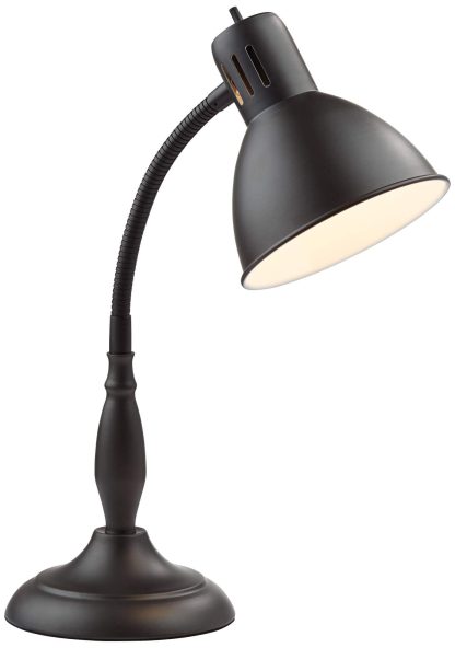 Retro style metal long arm table lamp