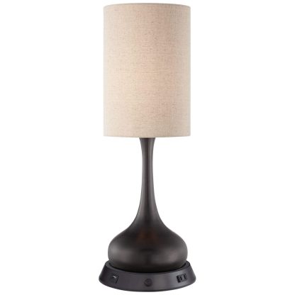 Modern simple linen table lamp