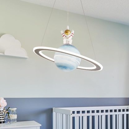 Creative Astronaut Planet Chandelier - Image 9