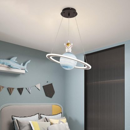 Creative Astronaut Planet Chandelier - Image 8