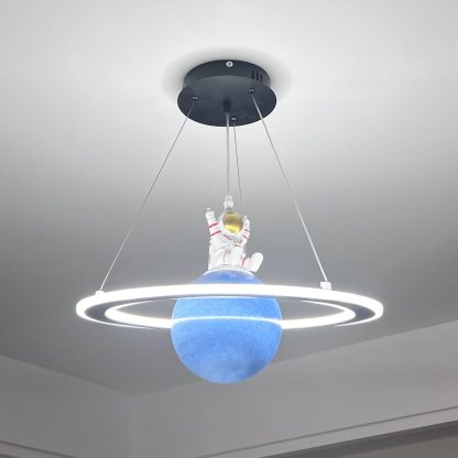 Creative Astronaut Planet Chandelier - Image 7