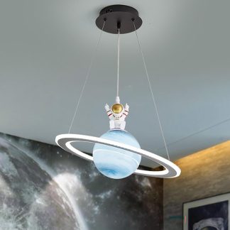 Creative Astronaut Planet Chandelier