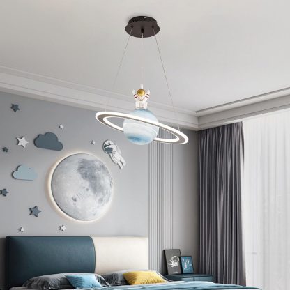Creative Astronaut Planet Chandelier - Image 4