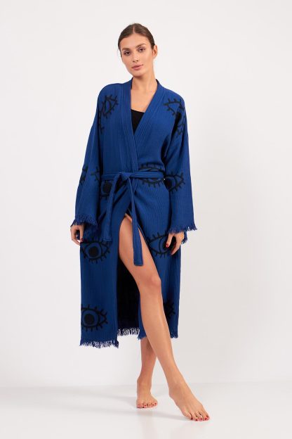 Mysterious lazy atmosphere dressing gown - Image 5