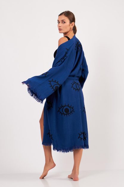 Mysterious lazy atmosphere dressing gown - Image 4