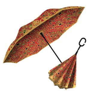 Klimt Art Inverted Umbrella