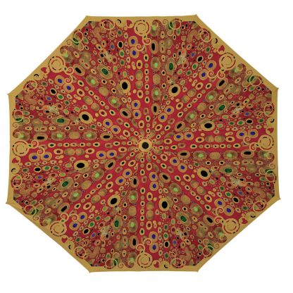 Klimt Art Inverted Umbrella - Image 3