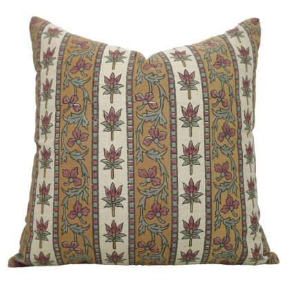 Exotic Striped Jacquard Pillowcase