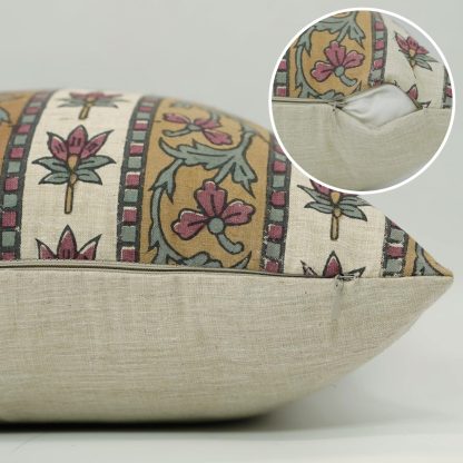 Exotic Striped Jacquard Pillowcase - Image 3