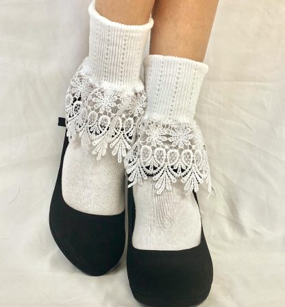 Lolita style lace socks - Image 4