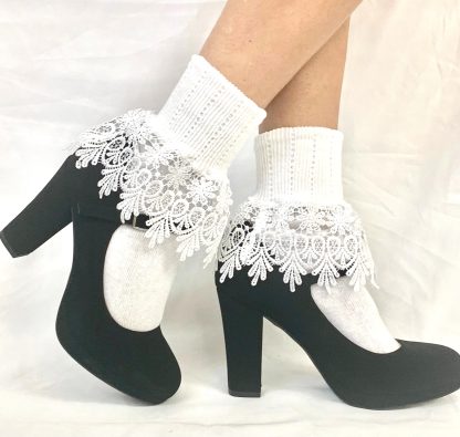 Lolita style lace socks
