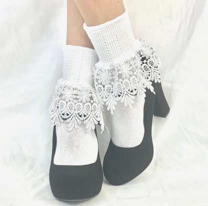 Lolita style lace socks - Image 2