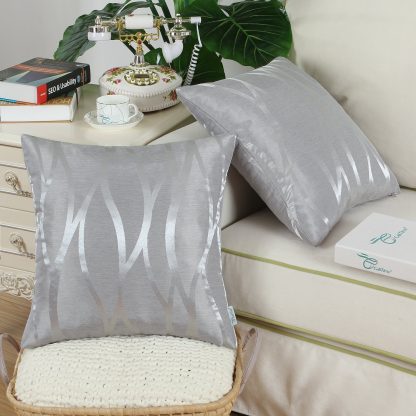 Light luxury jacquard pillowcase