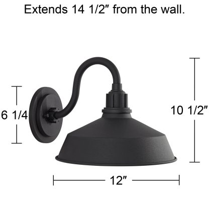 Industrial style outdoor wall light - Image 2