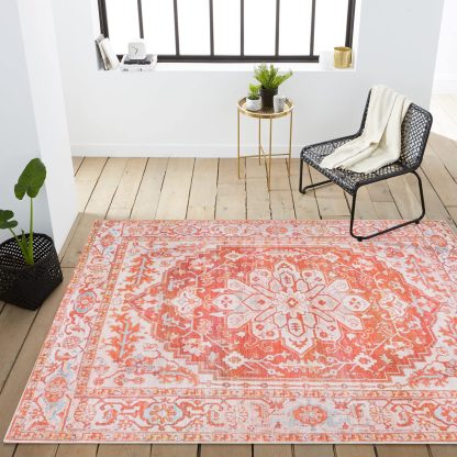Retro ethnic print carpet