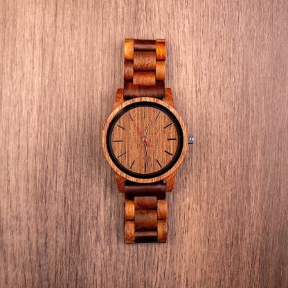 Handmade solid wood watch - Image 3