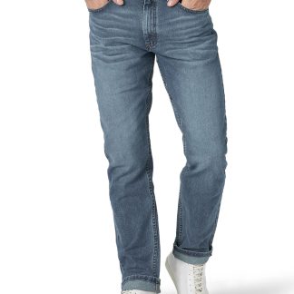 Vintage Washed Straight Jeans