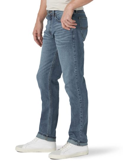 Vintage Washed Straight Jeans - Image 2