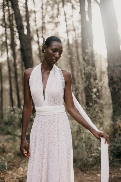 Forest lace wedding dress - Image 4