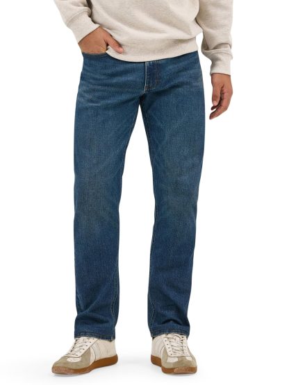 Men's classic straight jeans