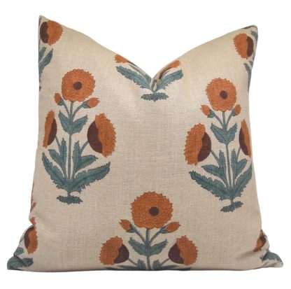 Pastoral floral pillowcase