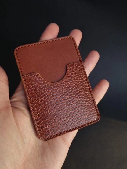 Simple Travel Leather Card Holder - Image 2