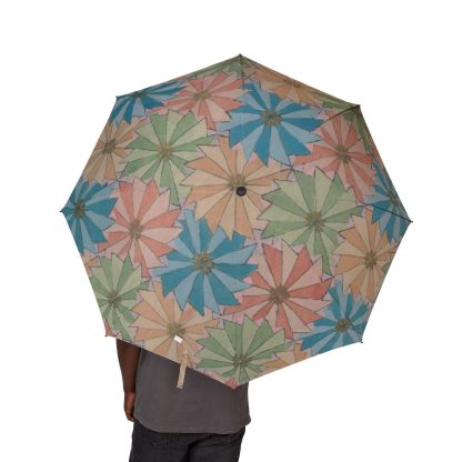 Japanese style colorful umbrella for sunny and rainy days - Image 5