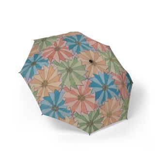 Japanese style colorful umbrella for sunny and rainy days