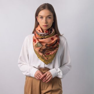 Earth Narrative Silk Shawl