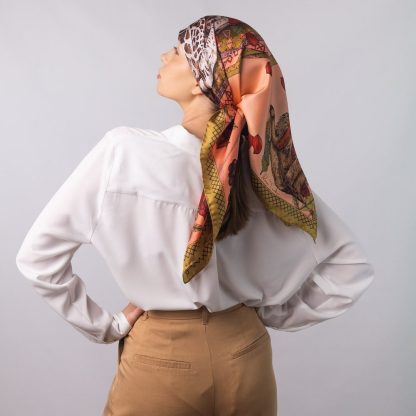 Earth Narrative Silk Shawl - Image 2