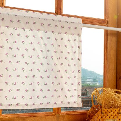 Gentle purple flower window screen - Image 4